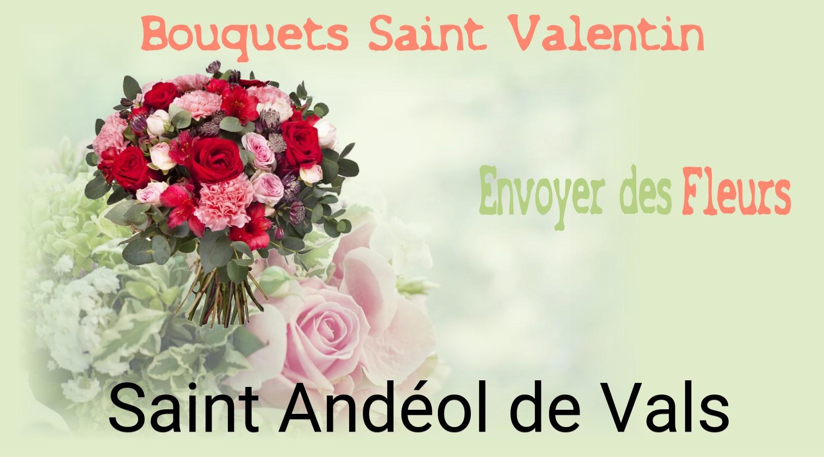 Roses de Saint-Valentin livrées à Saint-Andéol-de-Vals